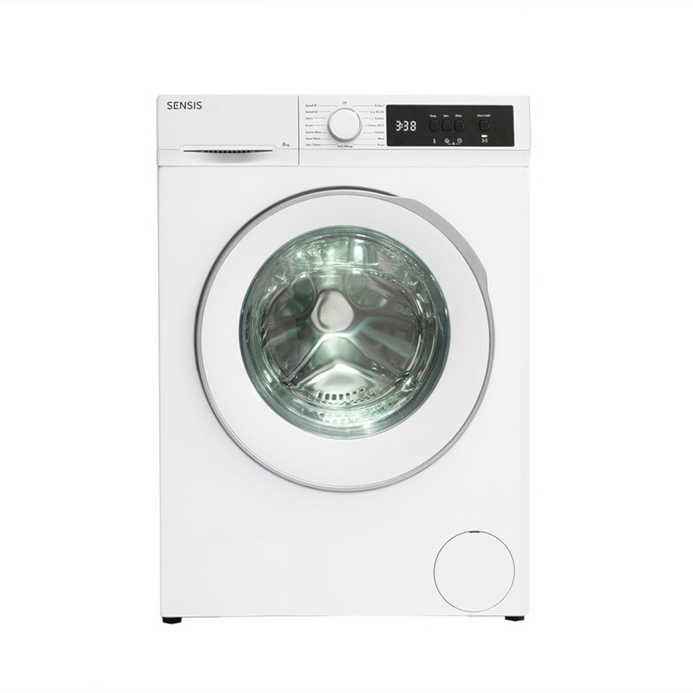 Sensis WMF01814AW A rated 8kg 1400 Spin Washing Machine - White