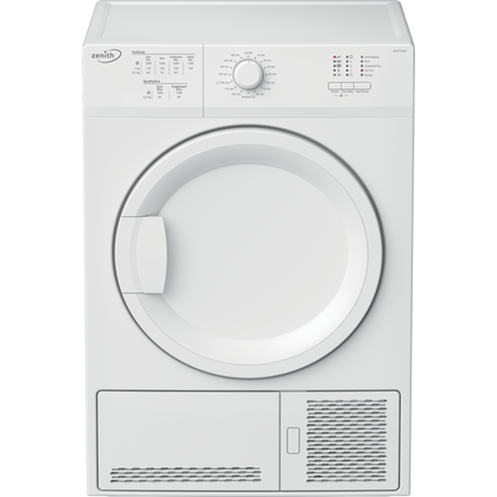 Zenith ZDCT700W 7kg Condenser Tumble Dryer - White