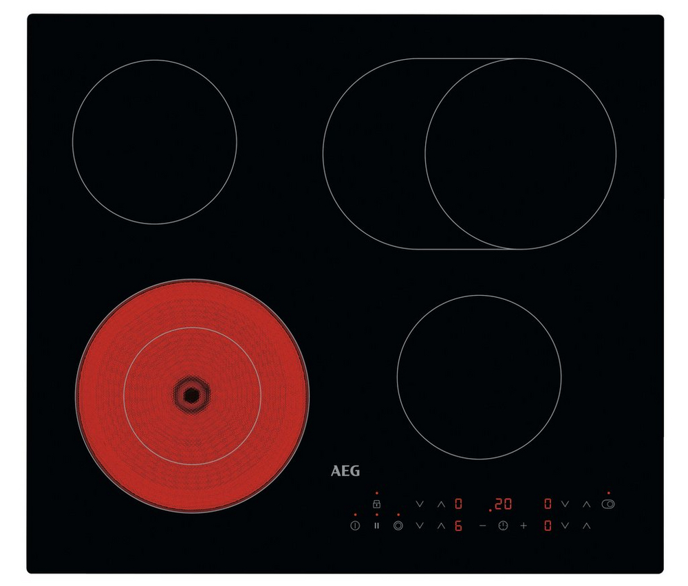 AEG HRX64360CB Ceramic Hob - Black