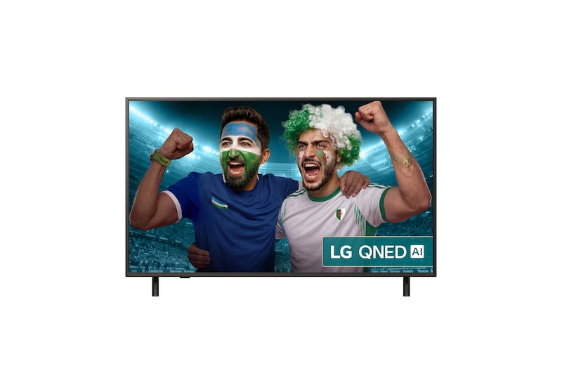 LG 43QNED84A6C.AEK 43" 4K Smart TV – Quantum Dot & NanoCell Colour in a Compact Premium Design