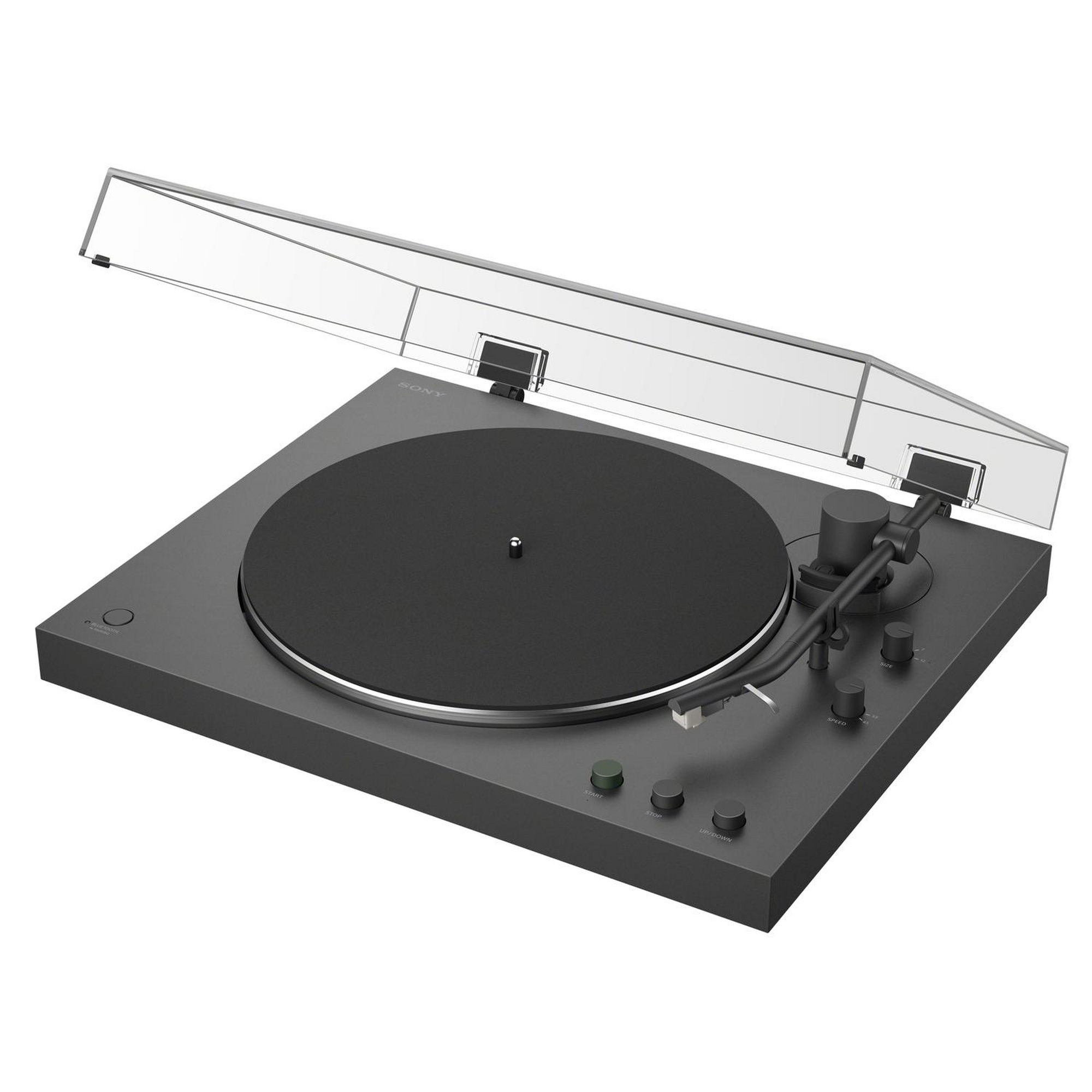 Sony PSLX3BT.CEK Wireless Bluetooth Turntable with Auto Playback - Dark Grey Sony PSLX3BT.CEK Wireless Bluetooth Turntable with Auto Playback - Dark Grey