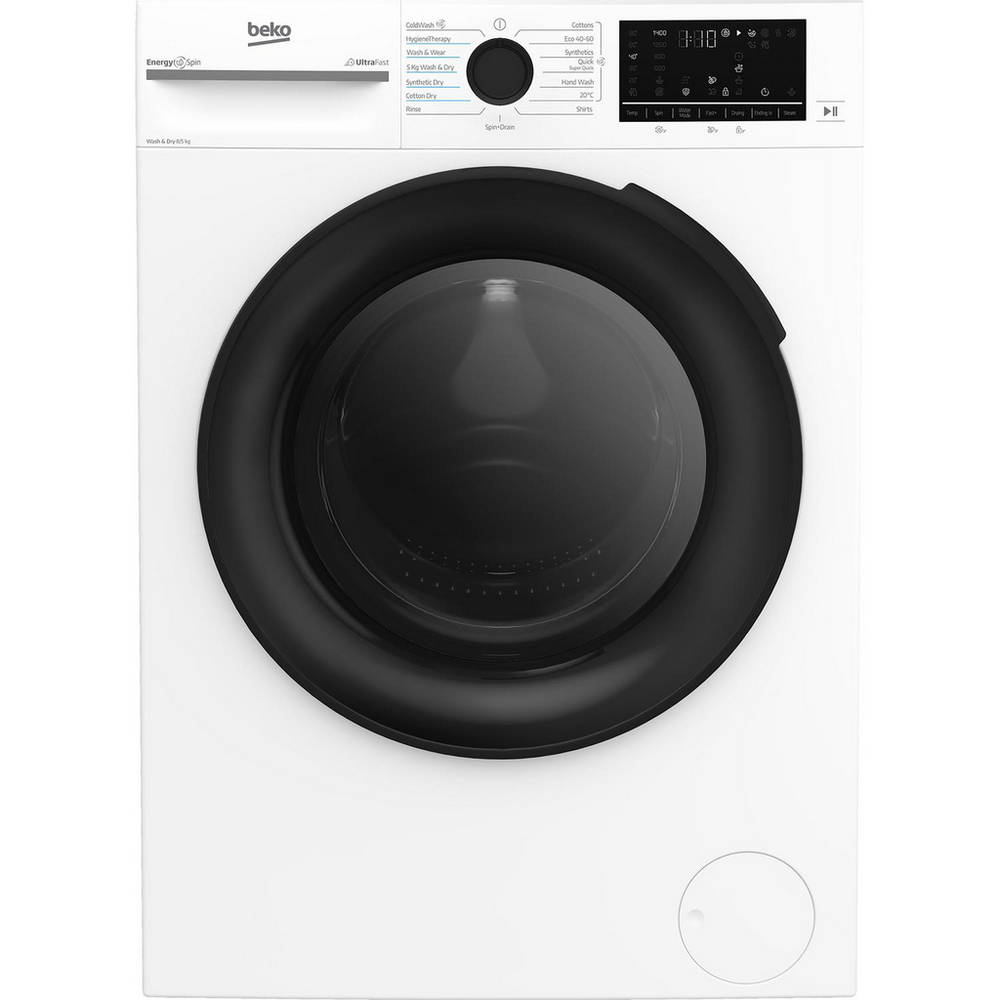 Beko BMND8545UW 8kg / 5kg Washer Dryer – White Beko BMND8545UW 8kg / 5kg Washer Dryer – White