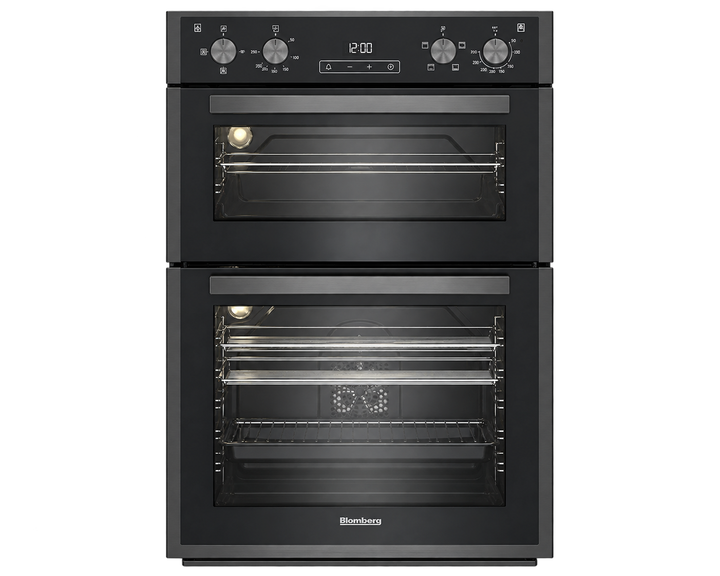 Blomberg RODN9202DX - Built In Electric Double Oven - Dark Steel Blomberg RODN9202DX - Built In Electric Double Oven - Dark Steel