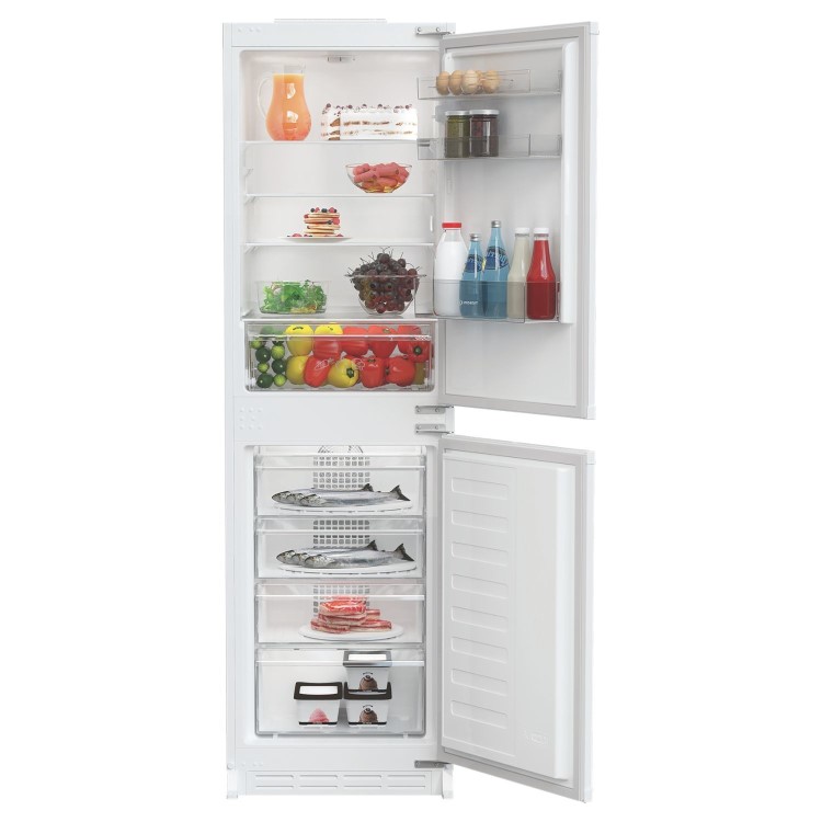 Indesit KINH1261B4UK Built-In 50/50 No Frost Fridge Freezer Indesit KINH1261B4UK Built-In 50/50 No Frost Fridge Freezer