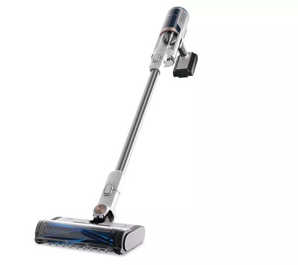 Shark BU3521UK Clean & Empty Cordless Vacuum Cleaner & Auto-Empty System - 40 Minutes Run Time - White Shark BU3521UK Clean & Empty Cordless Vacuum Cleaner & Auto-Empty System - 40 Minutes Run Time - White