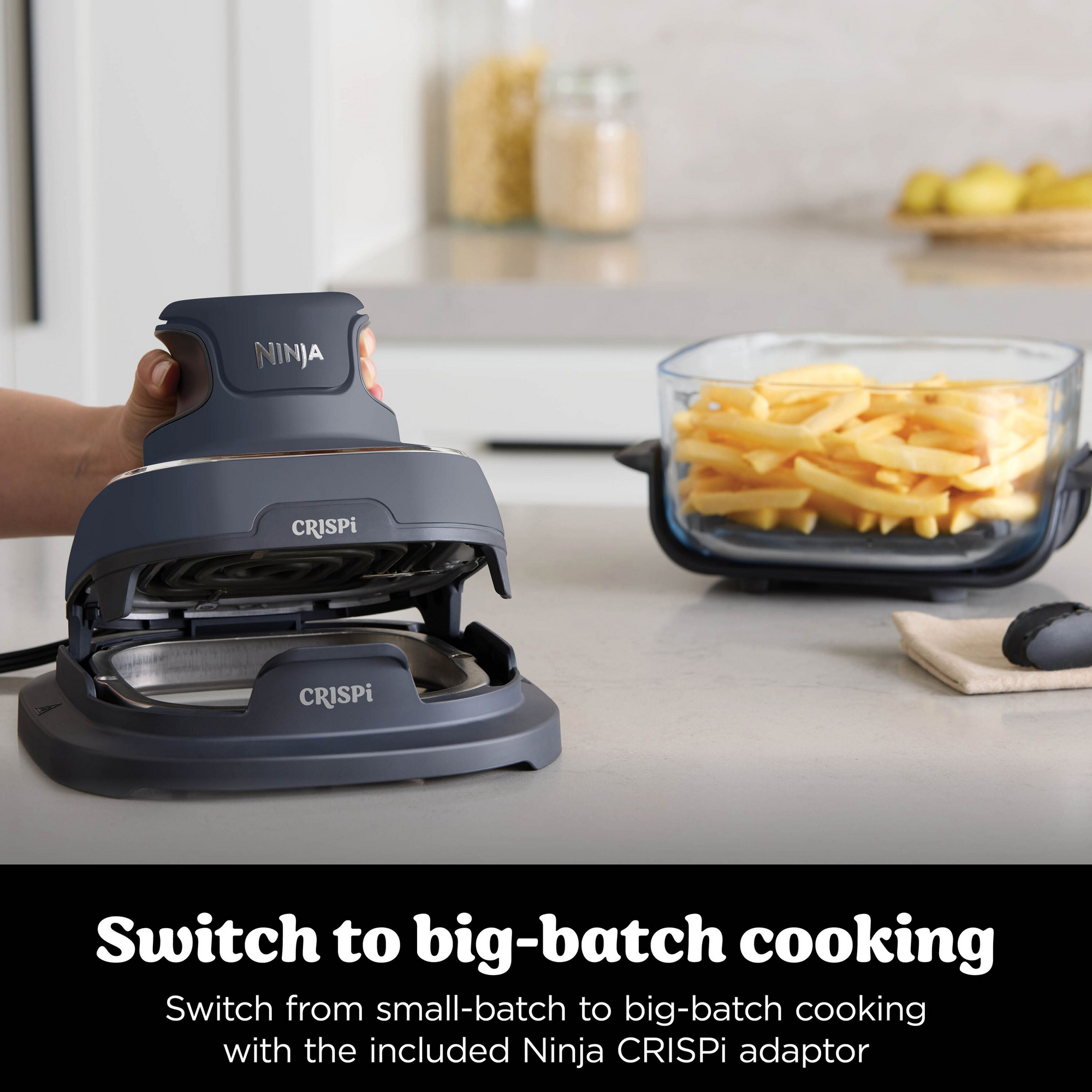 NINJA FN101UKGY 4-in-1 Portable Air Fryer - Cyberspace Blue